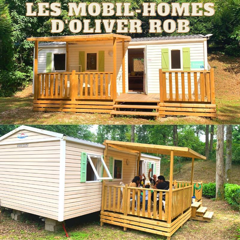 Les Mobil Homes D'Oliver Rob Saint-Chéron Buitenkant foto